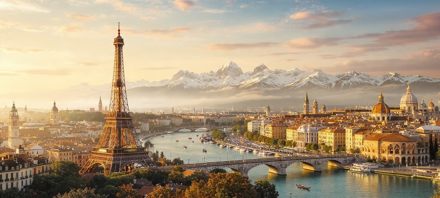 Europe tour packages by Here And There Travels